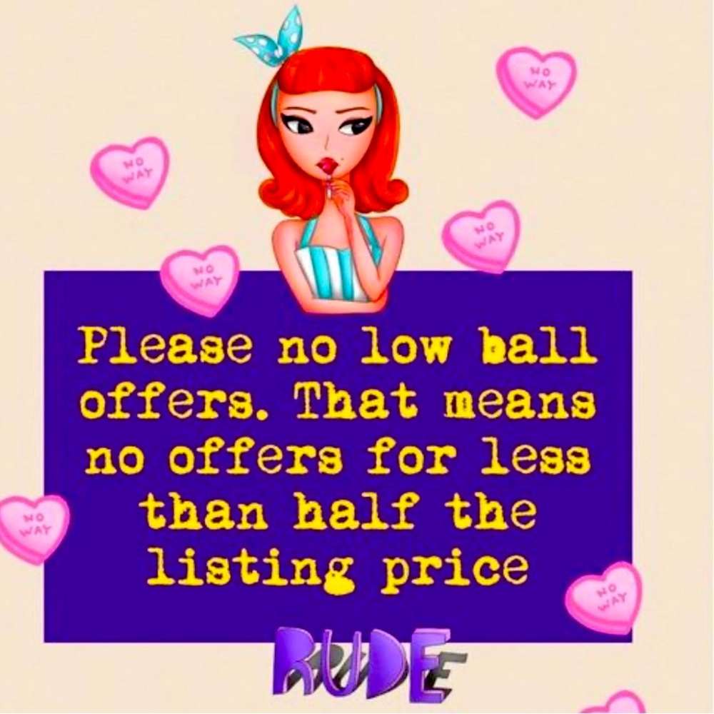 Please 🙏 be mindful of your offers!